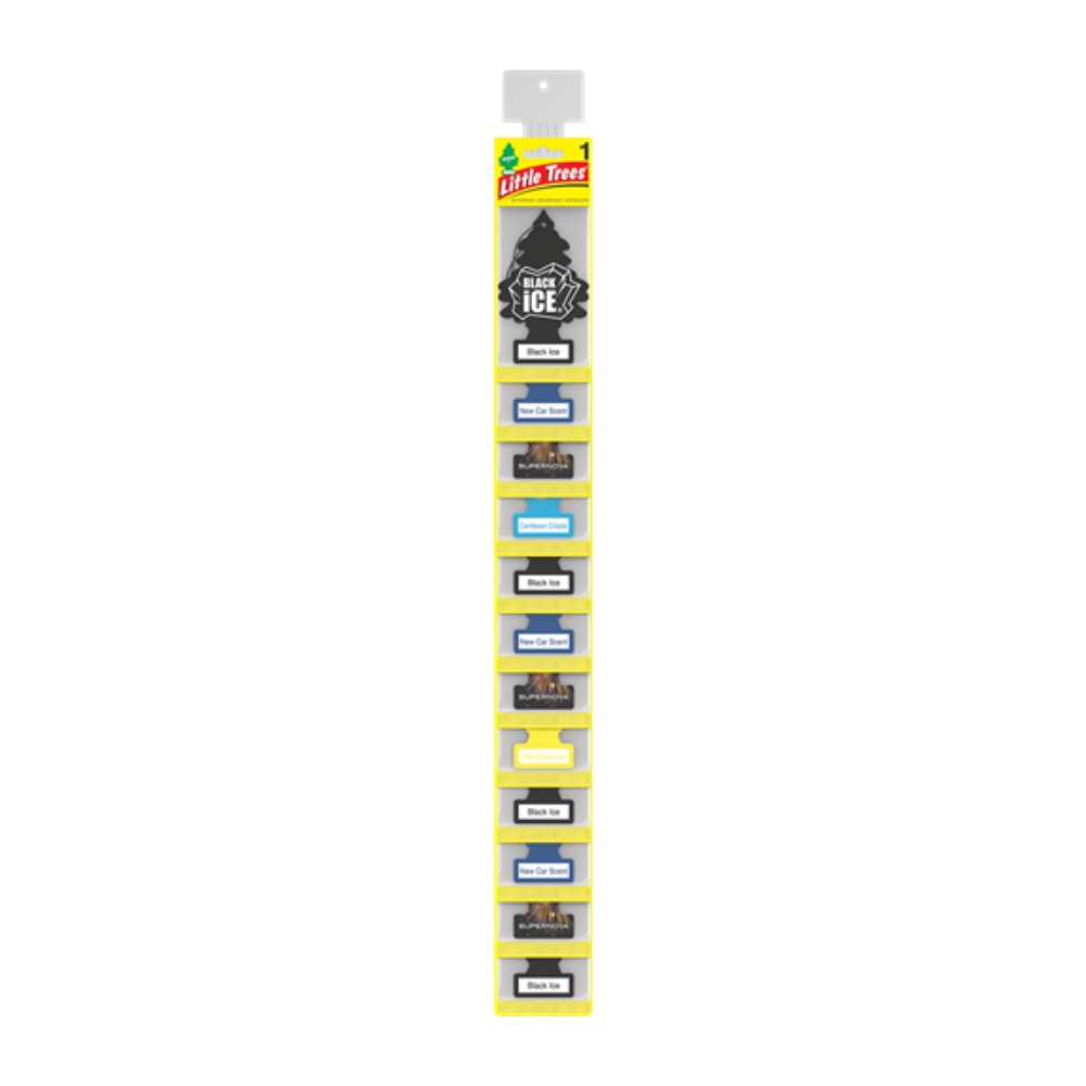 Image Little Trees Pre-Loaded Clip-Strip /24 units - Assorted Fragrances